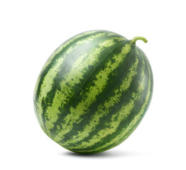 Watermelon isolated on white background. Clipping path.