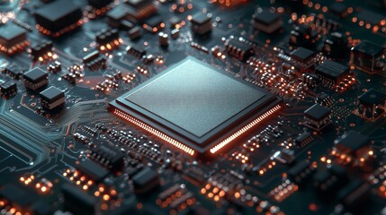 Obraz premium Quantum Grid