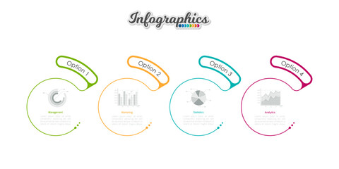 Infographic timeline template can be used for chart, diagram, web design, presentation, advertising, history