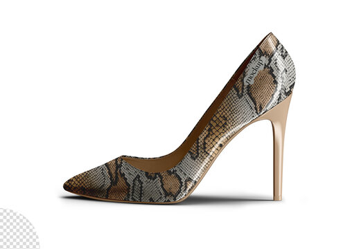 High Heels Shoes Mockup