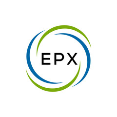 EPX  creative minimalist letter logo.
