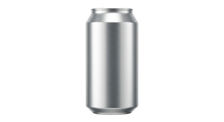 Isolated Silver Can