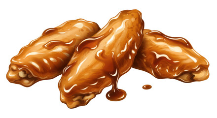 Isolated Chicken Wings