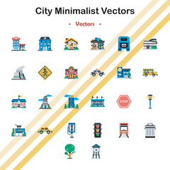 City Minimalist Vectors