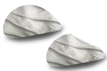 Blank Sticker Texture Label Set For Mockup Template