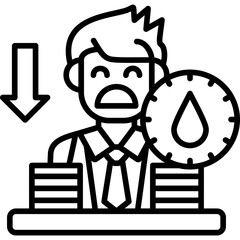 Burden Icon Vector Element