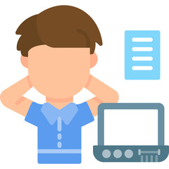 Stress Icon Vector Element