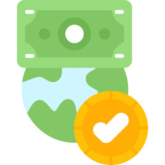 Cash Icon Vector Element