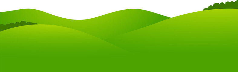 Green Hills Illustration
