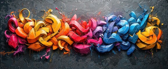 Abstract Graffiti Art
