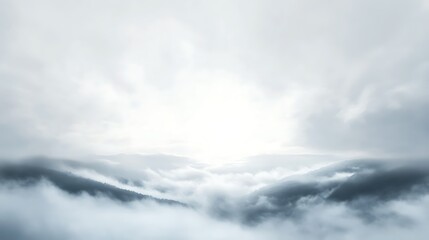 Fototapeta premium A Misty ethereal abstract background 