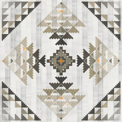 Navajo pattern.Triangle pattern.Zigzag shape on light background.Geometric shape.Square shape.Triangle repeat.DIgital design.Illustration.Line.Seamless.Design for Blanket.Carpet.Printing and Knitting