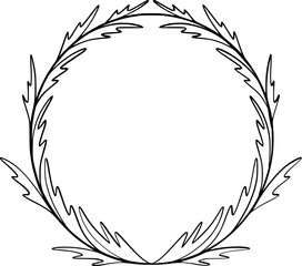 Circle Wreath Ornament