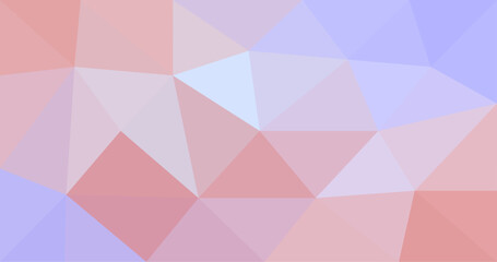 Fototapeta premium Illustration of purple abstract polygonal modern multicolor background