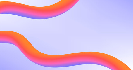 Abstract background with wavy lines. 3d rendering, 3d illustration.