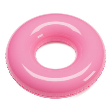 Flotador inflable rosa PNG, dise&ntilde;o aislado, fondo transparente
