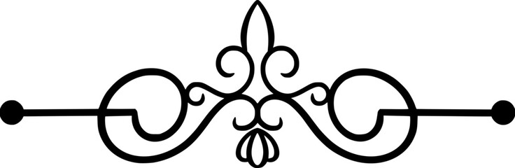Decorative Line Ornament