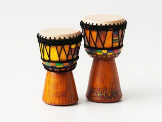 Colorful Handcrafted Drums