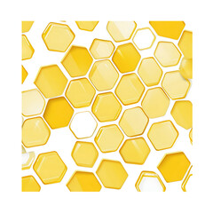 vector illustration of a honeycomb background