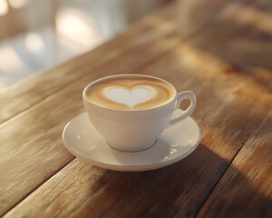 Obraz premium Coffee close-up, coffee cup coffee scene