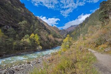 Jomolhari Trek From Shana to Thangthangkha