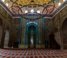 Wide interior at interior juma mosque