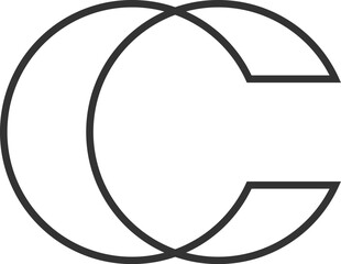 C Letter Logo Template vector icon design