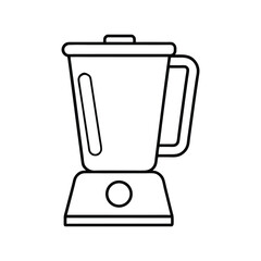 blender  line art vector illustration