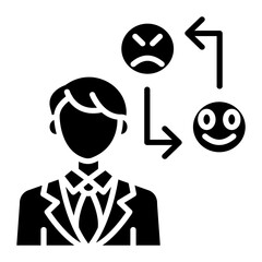 Negative Emotion Icon