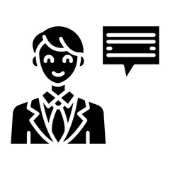 Verbal Communication Icon