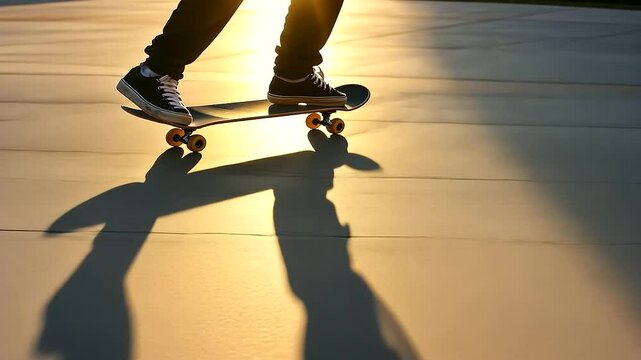 A skateboarder performing a grind on a sunny campus quad