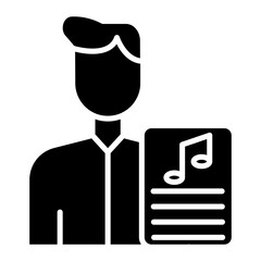 Music Teacher Male Icon