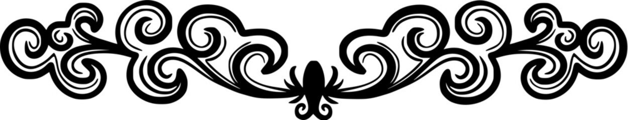 Ornament Floral Line