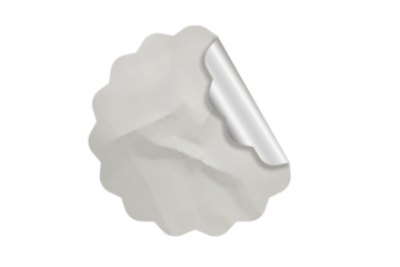 Blank Glued Paper Sticker Tag Label Texture