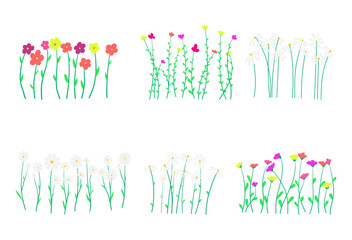 Colorful Hand-Drawn Flower Illustration