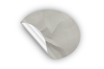 Blank Glued Paper Sticker Tag Label Texture