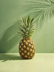 pineapple on a table