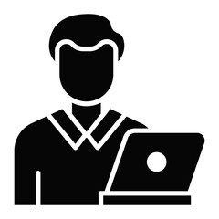 Software Engineer Man Icon