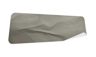 Blank Glued Paper Sticker Tag Label Texture