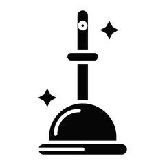 Fototapeta premium Cup Plunger Icon