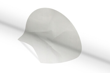 Blank Glued Paper Sticker Tag Label Texture