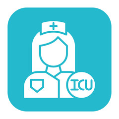 ICU Nurse Icon