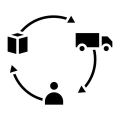 Supply Chain Icon