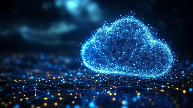 A conceptual image symbolizing cloud innovation and digital transformation, showcasing modern technology, connectivity, and the integration of cloud computing for future advancements.

