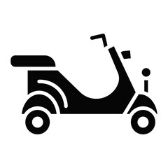 Italian Scooter Icon