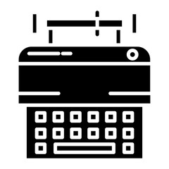Typewriter Without Paper Icon