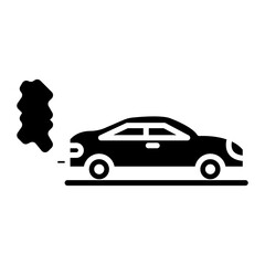 Car Pollution Icon