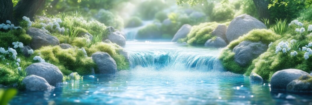 Serene Forest Stream
