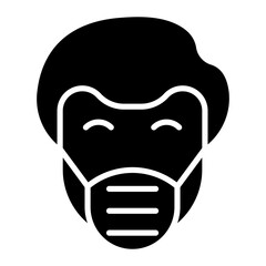 Protective Mask Icon