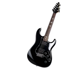 Black electric guitar (1)